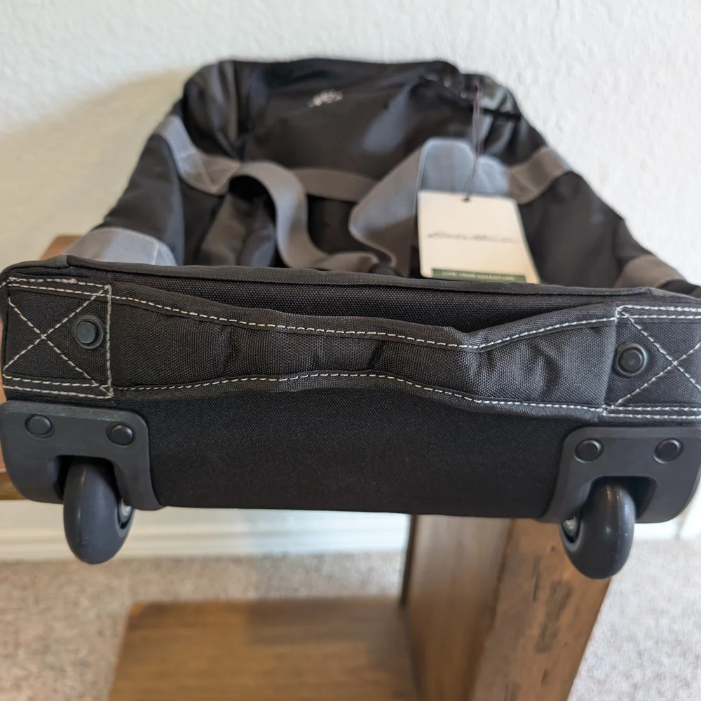 Eddie Bauer Black and Gray Men's Backpack